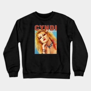 Cyndi lauper// retro for fans Crewneck Sweatshirt